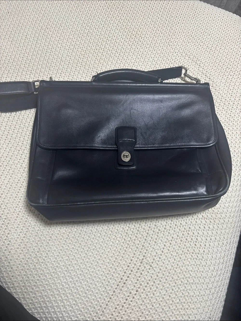 Coach Barclay Briefcase/Laptop Bag or Transatlantic Flap Messenger
